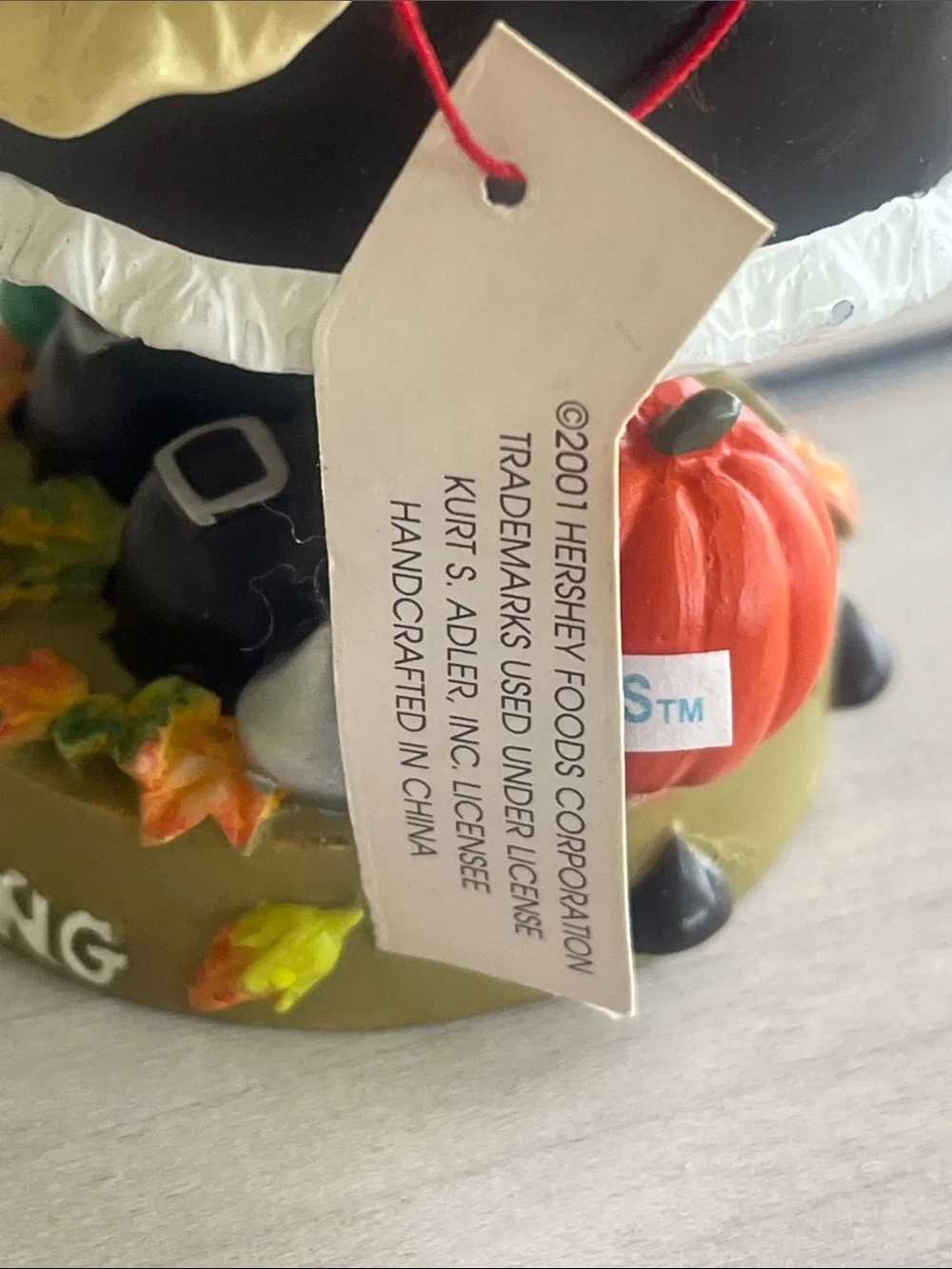 Hershey’s 2001 Thanksgiving Mrs Elf Collectible Figurine by Kurt S Adler